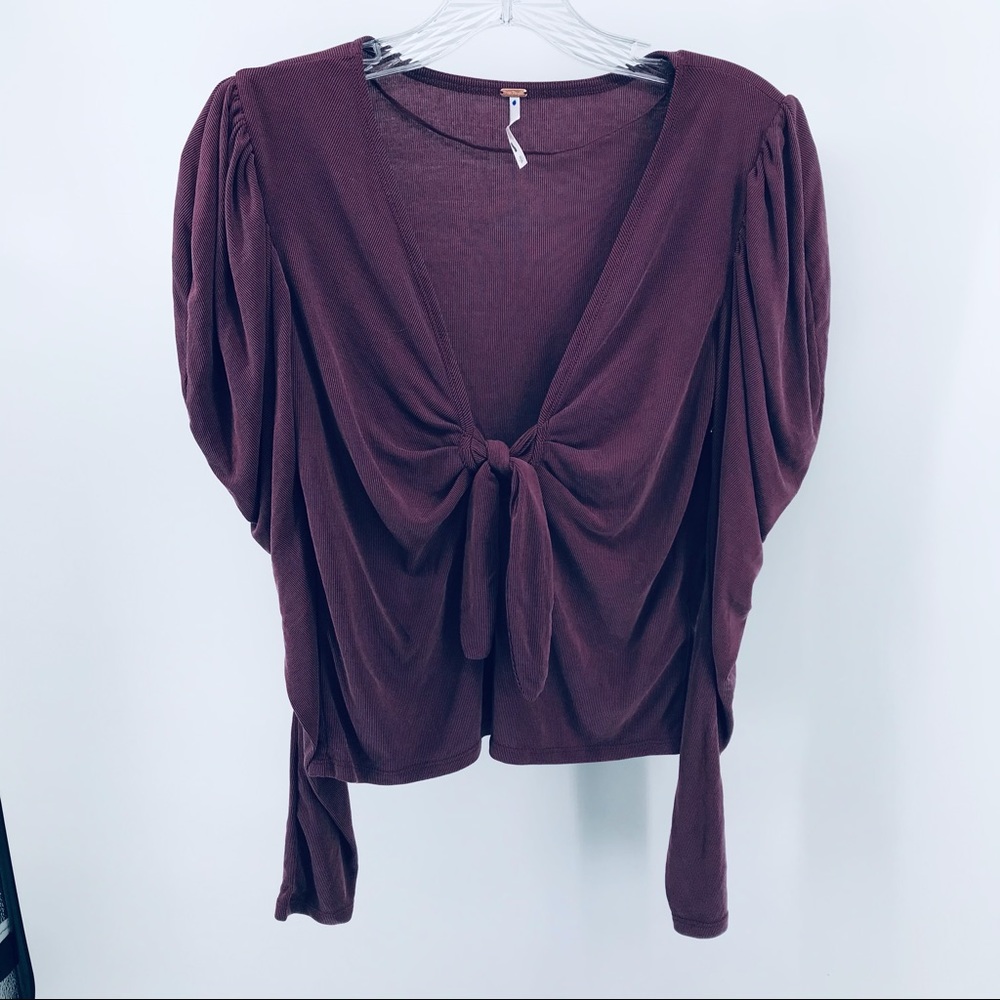 Free People tie the knot blouse